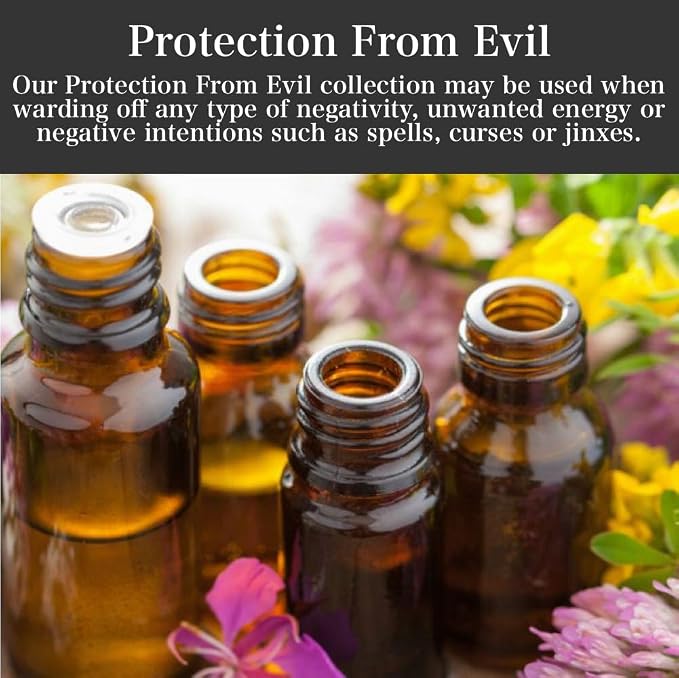 Protection from Evil Oil Psychic Attack Energy Conjure Wiccan Pagan Magick