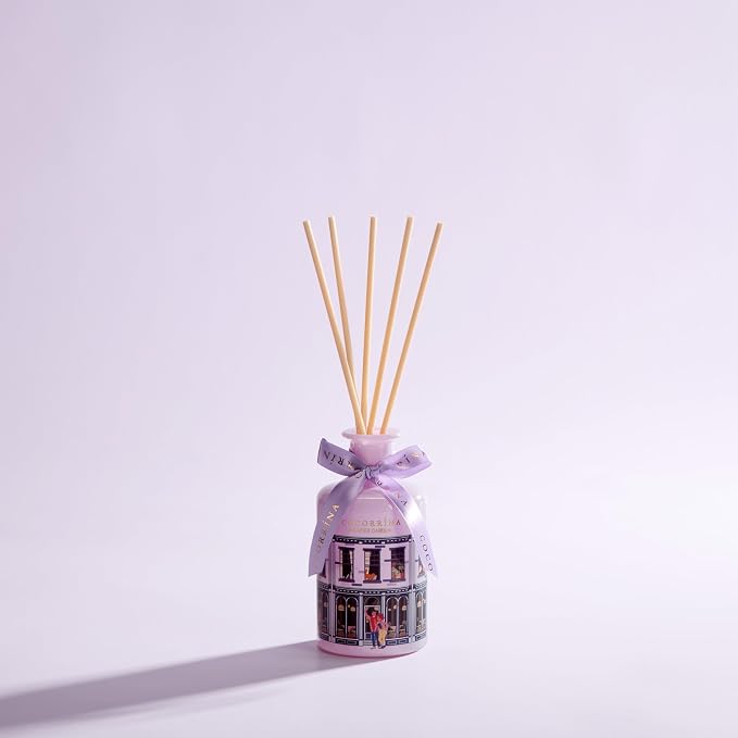 Reed Diffuser for Home - Lavender Garden 6.76 fl oz Diffuser with Sticks, Home Fragrance for Bathroom Shelf Decor, Bedroom & Guest Room