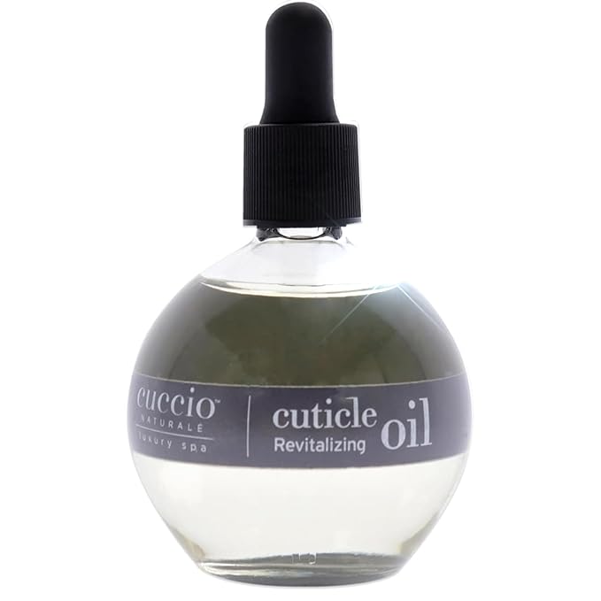 Cuccio Naturale Vanilla & Berry Revitalizing Cuticle Oil, Lightweight Fast-Absorbing Hydrating Nail & Cuticle Conditioner, Cold-Pressed Oils + Vitamin E, 2.30 Fl Oz