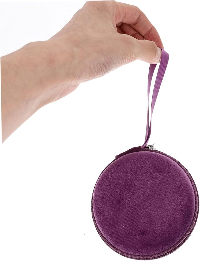Slot Essential Oil Organizer Bag Portable Velvet Travel Case with Mesh Pocket for Perfume Bottles Nail Polish Storage Smooth Zipper Compact Protective Holder for Home and Office