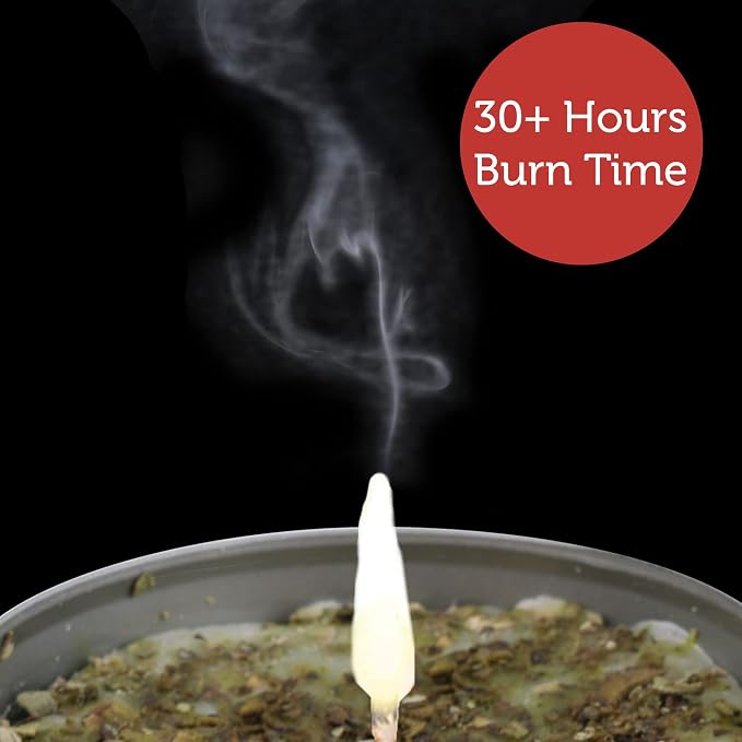 SOUL STICKS Smudge Candle for Cleansing House, Meditation, Chakra Healing, Aromatherapy | 3.5 Ounce Smudge Candle for Spiritual Cleansing (White Sage & Dragon's Blood)