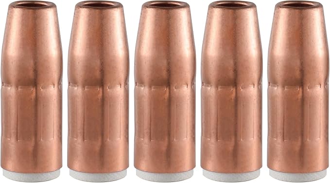 MIG Welding Nozzle N-M1200C 1/2" Orifice for Miller MDX Series Fits Miller MDX-250 MIG Gun (5-PK)