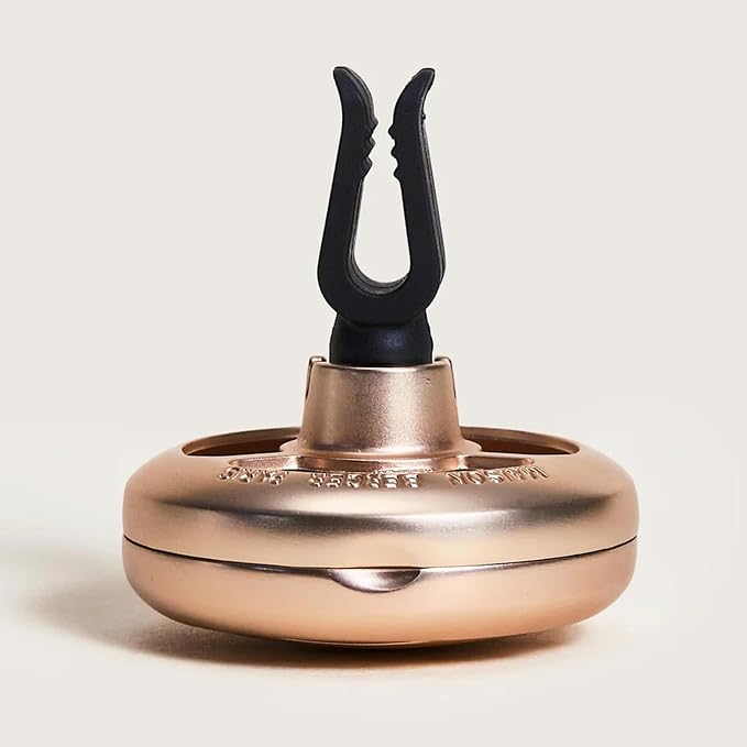 MAISON BERGER Car Diffuser Set, Fruity Sun | Plum Peach Pineapple Notes, Refillable Vent Clip with Ceramic Refill, Passive 4-Week Diffusion, Made in France