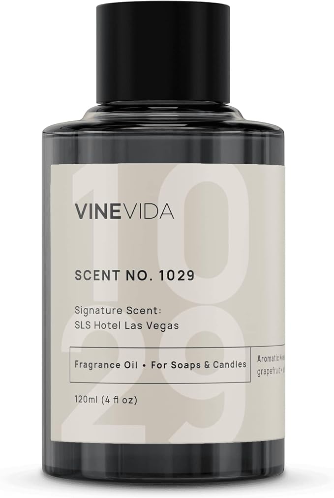 VINEVIDA Scent NO. 1029 Fragrance Oil - 120mL (4oz) - Inspired by: SLS Hotel Las Vegas Fragrance Oil for Candle Making - Made in USA Candle Scents Scents for Soap Making