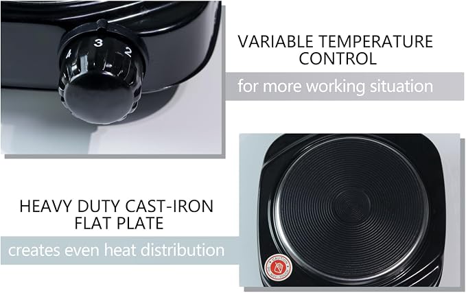 Aroparc Wax Melting Pot with Hot Plate, 40oz/1200ml Pouring Pot | 5 Temperature setting hot plate, Large capacity melting pot 40oz, Candle making wicks&stickers, Thermometer and others