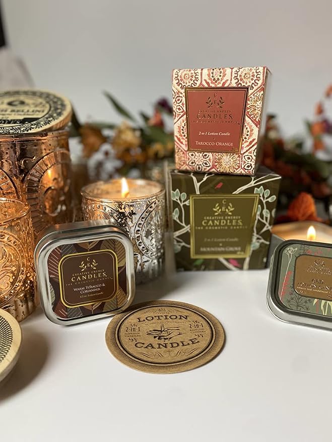 Tarocco Orange Soy Lotion Candle – Creative Energy Candles