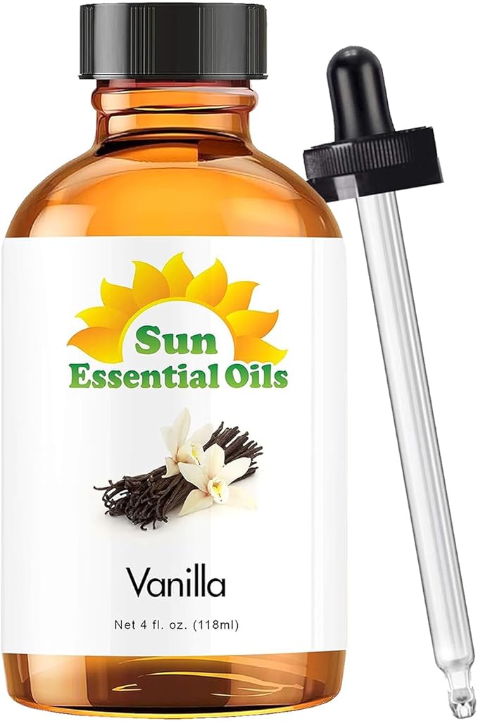 4oz Bulk Vanilla Essential Oil (Large 4 Ounce Bottle)