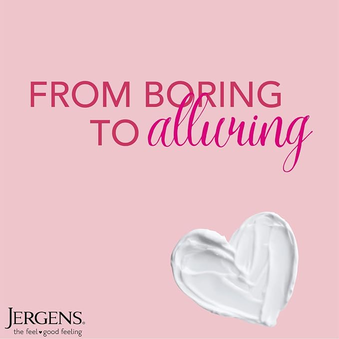 Jergens Rose Body Butter Lotion, Hand and Body Moisturizer with Camellia Essential Oil, for Indulgent Hydration, 7 Oz