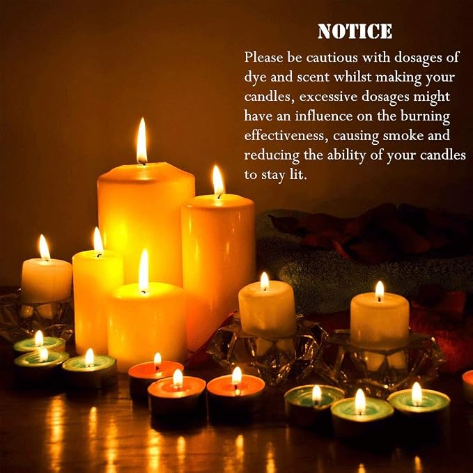 Antunihood Bulk Candle Wicks 100 Pcs with 60Pcs Candle Wick Stickers and 10 Pcs Wooden Candle Wick Centering Device for Soy Beeswax Candle Making (4inch)