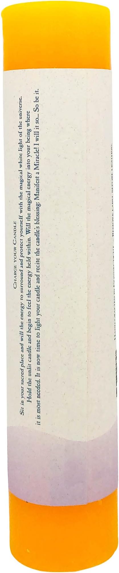 CRYSTAL JOURNEY Candle Pillar Positive Energy, 1 EA