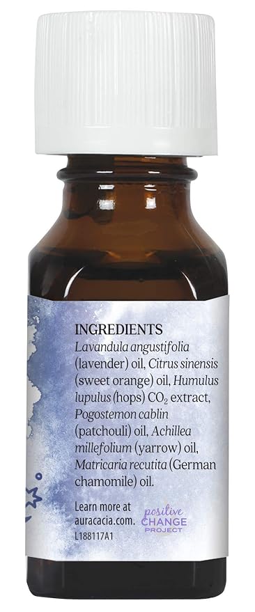 Pillow Potion Essential Oil Aura Cacia 0.5 oz Oil