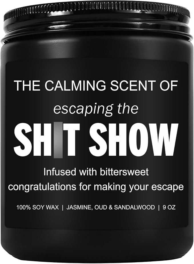 Younift Sarcastic Candles, Going Away, Goodbye, Farewell Gifts for Coworkers - Retirement, Coworker Leaving Gifts for Women, Men - Leaving Job, Moving Away Presents for Friends, Boss, Work Bestie