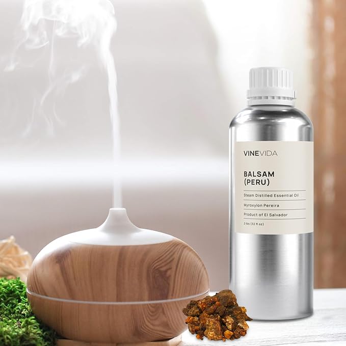VINEVIDA Peru Balsam Essential Oil 32 oz - DIY Candle Scents & Soap Making