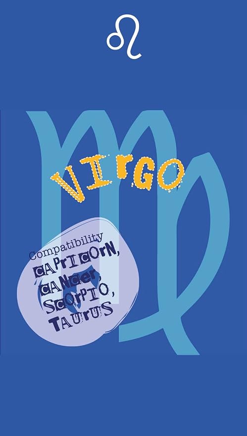 Virgo Zodiac Candle – Jasmine Scented Soy Candle – Astrology Gift for Women – 80 Hour Burn – Reusable Ceramic Jar