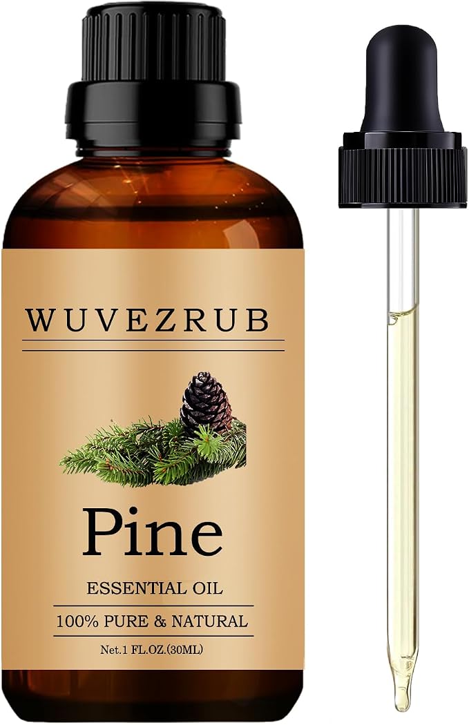Pine Essential Oils, 30ML Pure and Natural Essential Oil for Aromatherapy Diffuser - Pine /1 Fl Oz