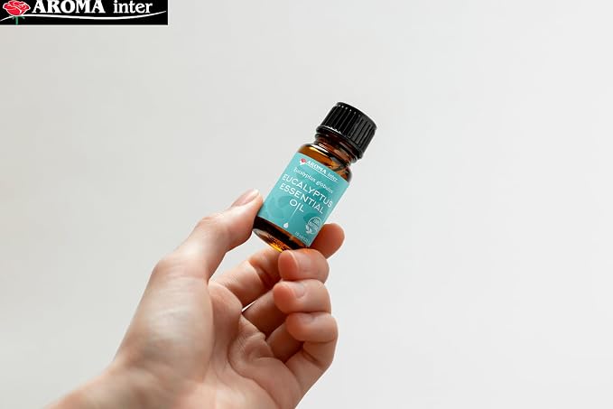 Essential Oils Set for Diffuser, 100% Pure Natural Oils, 6x10ml (Lavender, Peppermint, Eucalyptus, Tea Tree, Orange, Rosemary) for Home Fragrance, Massage, DIY
