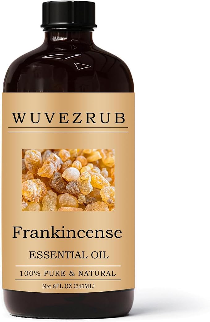 Frankincense Essential Oils 240ML- Pure and Natural Essential Oil for Aromatherapy Diffuser,Soap Making & DIY - Frankincense /8 Fl Oz