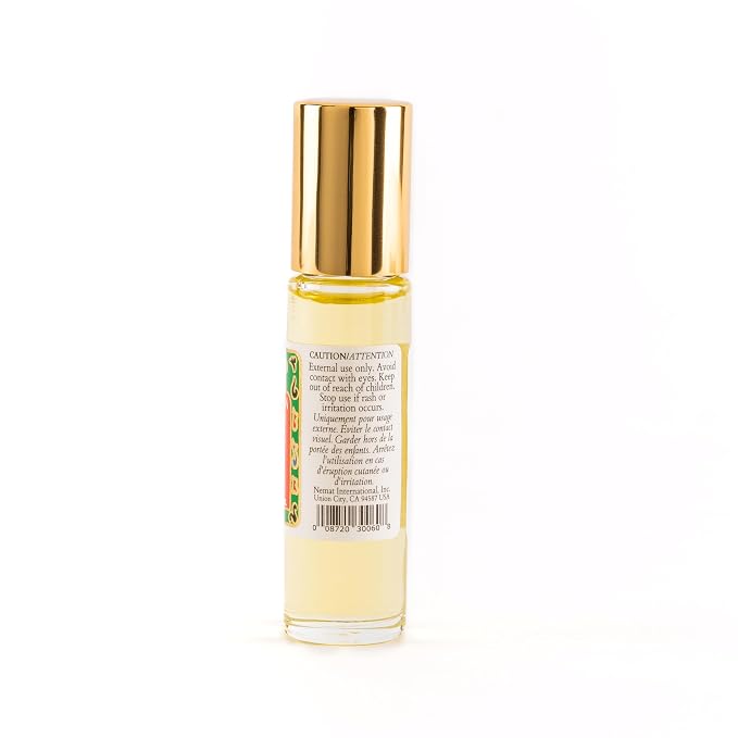 Himalayan Musk Perfume Oil Roll-On - Himalayan Musk Fragrance Oil Roller (No Alcohol) Perfumes for Women and Men by Nemat Fragrances, 10 ml / 0.33 fl Oz