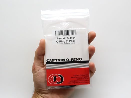 Captain O-Ring – Replacement 274494 / SPX4000Z1 Oring for Pentair Valve Adapter and Hayward Diffuser (3 Pack)