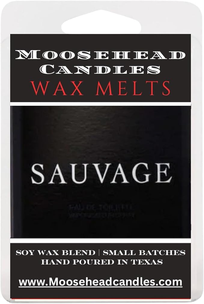 Moosehead Cologne Collection Wax Melts – 3 Pack – Inspired by Sauvage, Polo, & Cool Water Cologne- Poured in Small batches-Handmade in The USA