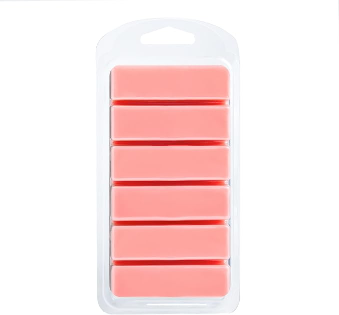 Colonial Candle Strawberry Rhubarb Scented Wax Melts, Wax Melt Warmer Cubes, Long Lasting Scented Wax Warmer Cubes, 4 Pack, 6 Cubes Each - Made in The USA