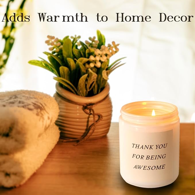 GODONLIF Birthday Gifts for Women, Unique Friendship Gift for Best Friend Birthday, Her, BFF, Sisters, Besties, Mom, Natural Soy Wax Candle for Mom, Funny Lavender Scented Candles (Pack of 2)