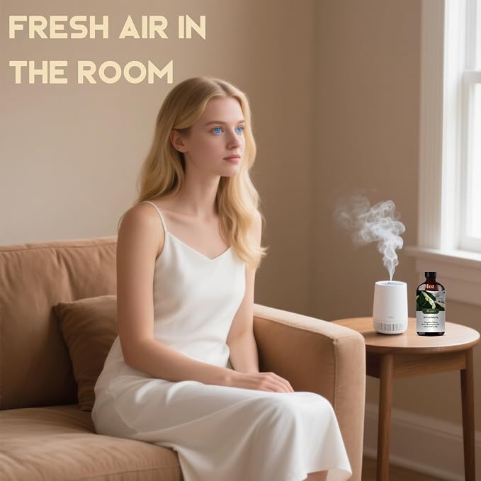 White Musk Essential Oil, White Musk Oil for Diffuser, Humidifier, Massage, DIY Candle, Soap, Skin Care, Yoga, Gift Ready,White Musk Fragrance Oil - MLYNKL Essential Oils (4.33 fl oz / 130ml)