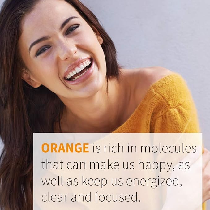 Garden of Life Essential Oil Sweet Orange 100% USDA Organic & Pure, Clean, Undiluted & Non-GMO for Diffuser, Aromatherapy, Meditation, Joyful, Calming, Balancing, Uplifting, 0.5 Fl Oz (Pack of 2)