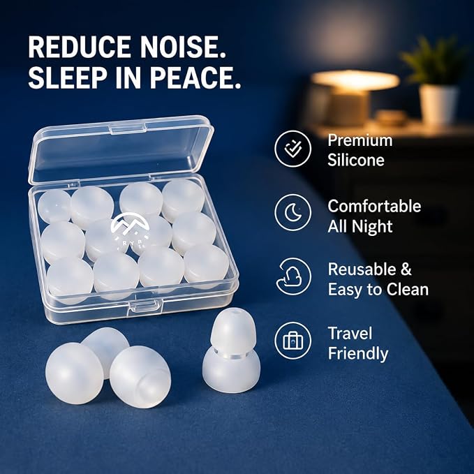 Trybe Sleep Kit, Sleep Mask, Ear Plugs, Nose Strips, and Light Covers for Travel. Sleep kit Bag and Breath and Sleep Guide for Travel, Hotels, Camping or Home (Sleep Kit) (Sleep Kit)