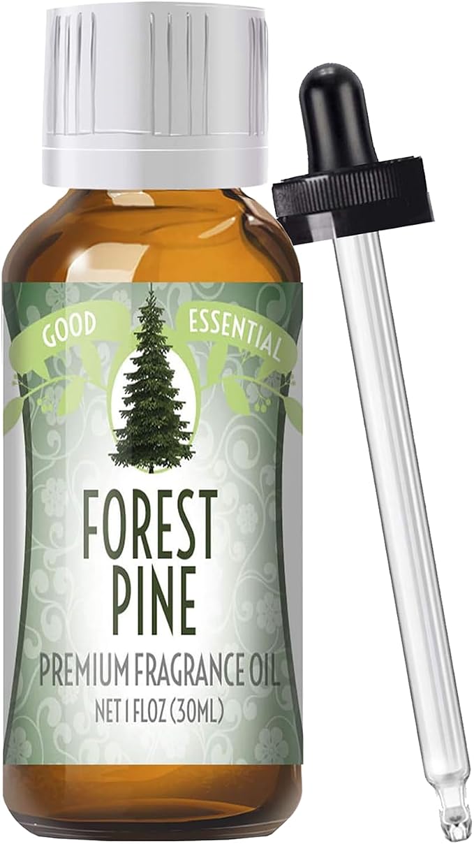 Good Essential Pine Forest Fragrance Oil 1 Fl Oz (Pack of 1) for Diffusers Candles Soaps Perfume and DIY Crafts