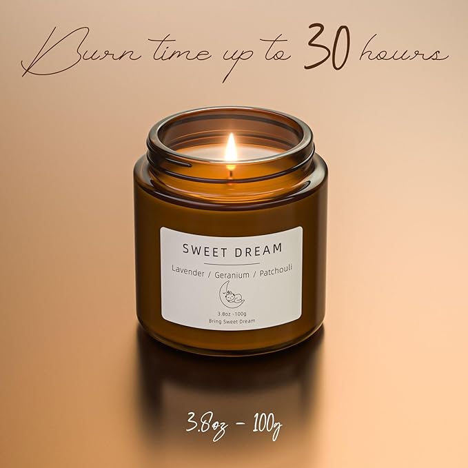 Scented Candles, BOYUJK Candles for Home Scented, Candle Set for Stress Relief and Promote Sleep, Candle Gifts for Women and Men