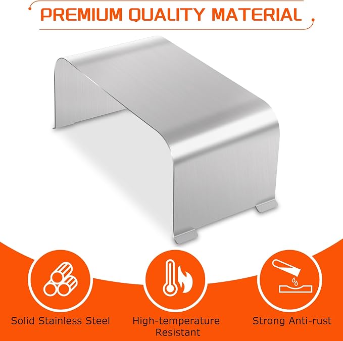 Upgraded Stainless Grill Heat Baffle Diffuser for Traeger Ironwood 650/885 Pro 575/780 D2 Timberline 850/1300 Westwood XL,Westwood Pellet Grill Serie Accessories,Modified Flame Tamer for Traeger Parts