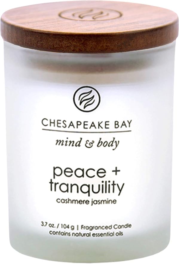 Chesapeake Bay Candle Peace + Tranquility, Balance + Harmony, Serenity + Calm Scented Candle Gift Set, Small Jar (3-Pack), Assorted