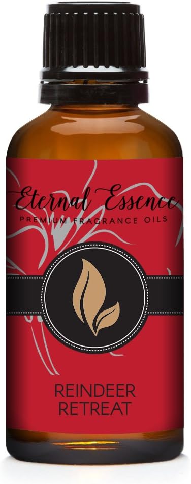 Eternal Essence Oils Reindeer Retreat 30ml Premium Fragrance Oil - for Candle, Soap Making, Aromatherapy, Diffusers, Home Care, & Humidifiers