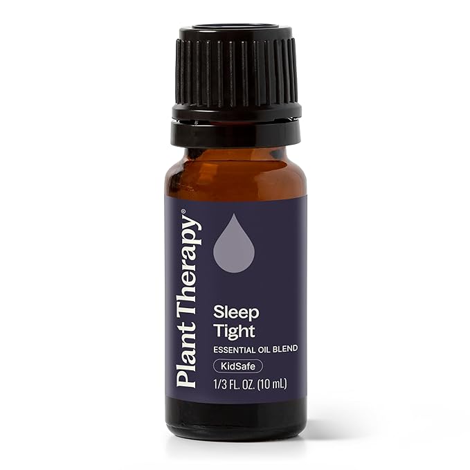 Plant Therapy Sleep Tight Essential Oil Blend 10 mL (1/3 oz) 100% Pure, Undiluted, Therapeutic Grade