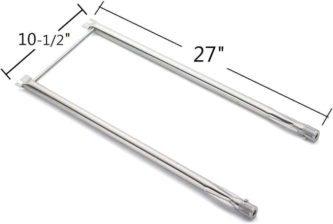 Hongso Replacement for Weber Spirit E210, Spirit 200 Series E&S 200 210, Genesis Silver A, Spirit 500 Models (with Side Controls), 65904 Grill Grates 7523, Flavorizer Bars 7534 7535, Burner Tube 7507