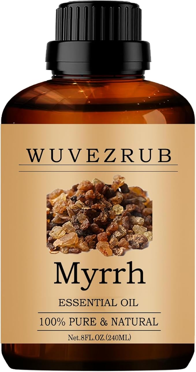 Myrrh Essential Oil - 240ML Pure and Natural for Aromatherapy Diffuser - 8 Fl Oz