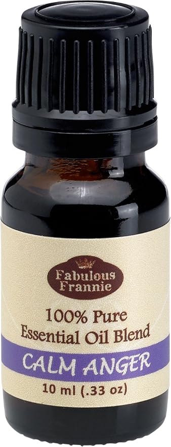 Fabulous Frannie Calm Anger Made with Pure Essential Oil Blend of Patchouli and Sweet Orange 10ml