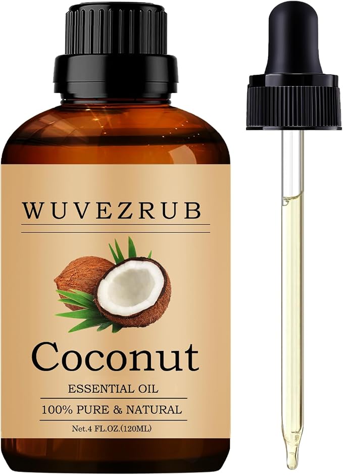Coconut Essential Oils 120ML, Pure Coconut Essential Oil for Aromatherapy Diffuser - 4 Fl Oz