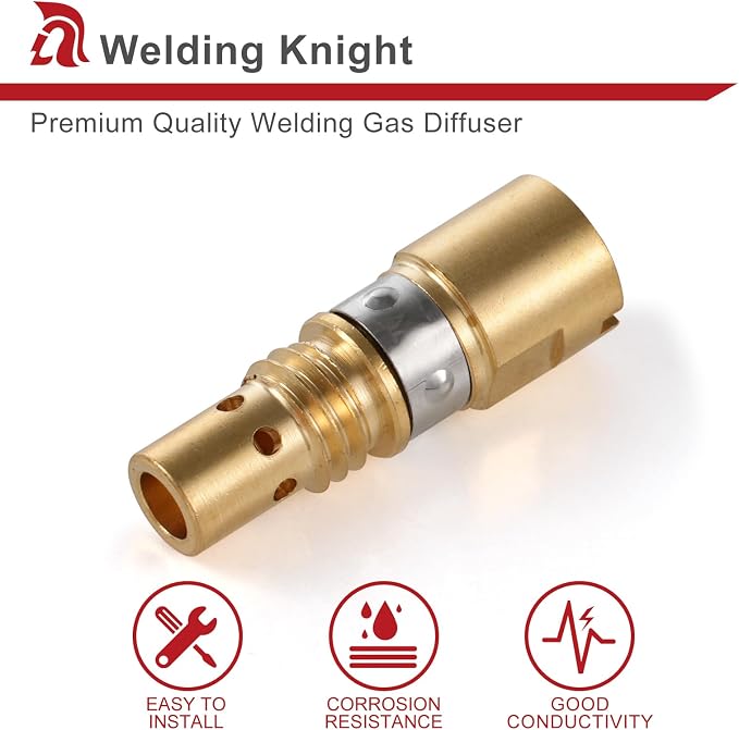 MIG Welding Gas Diffuser D-M100 for Miller MDX Series Fits Miller MDX-100 MIG Gun (5-PK)