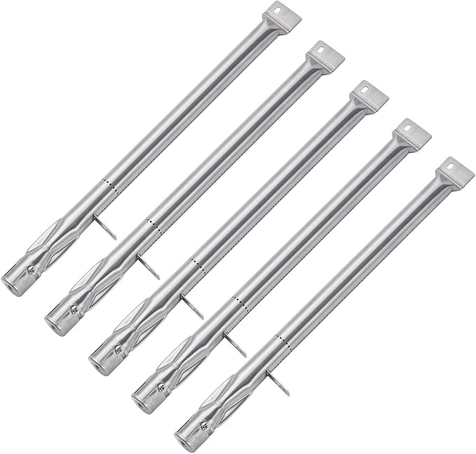 GR2210601-MM-00 Burner Grill Replacement Parts for Members Mark 5 Burner Grill Parts SAMS Club Rankam GR2210601 16261 Gas Grill Burner Tubes Stainless Steel 17.5 Inch GR2210601MM00 Grill Tubes