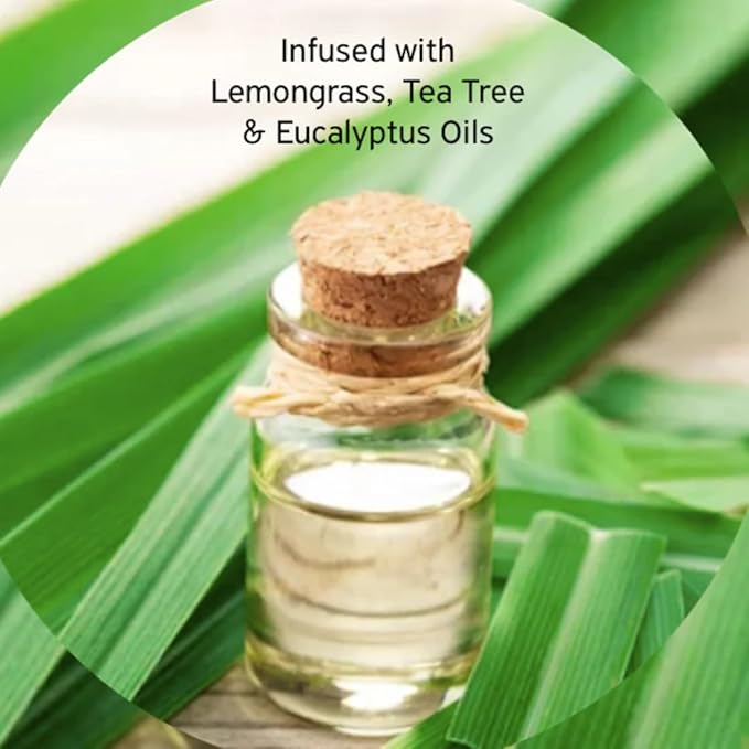 Cuccio Naturale Lemongrass & Tea Tree Revitalizing Cuticle Oil, Lightweight Fast-Absorbing Hydrating Nail & Cuticle Conditioner, Cold-Pressed Oils + Vitamin E, 2.30 Fl Oz