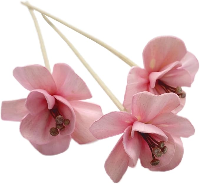 Artificial Flower Rattan Sticks Set Fireless Fragrances Reed Diffuser Stick Essential Oil Aroma Diffuser Sticks DIY Ornaments Home Decor - Style 6