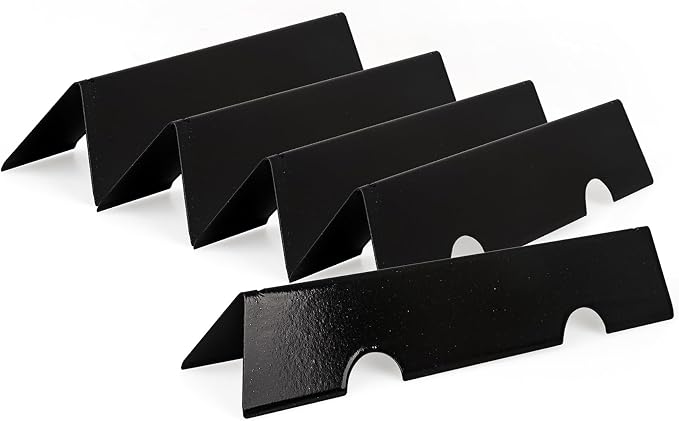 Upgraded 7636 Flavorizer Bars Replacement for Weber Spirit 300 & Spirit II 300 Series, Porcelain-Enameled Steel, 15.3 Inch 5-Pack, Fit Weber Grill Parts 67046 69797 68843