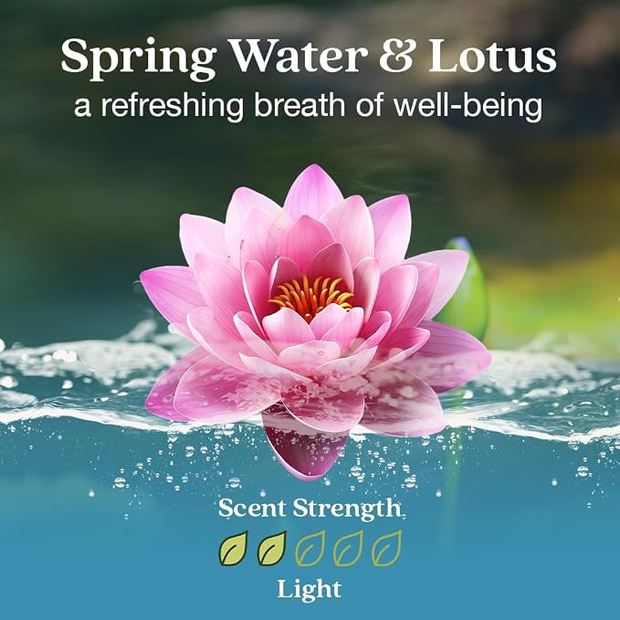 Enviroscent Non-Toxic* Car Air Freshener Auto Stix® - Scents Made Safer - Enjoy Fragrance Lasts Up to 480 Days - Includes Auto Stix® Diffusers & Elastic Loops - Spring Water & Lotus (Pack of 8)