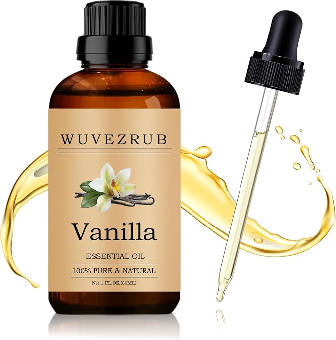 Vanilla Essential Oil 30ML - 100% Pure and Natural Oils for Aromatherapy Diffuser - 1 Fl Oz/Vanilla
