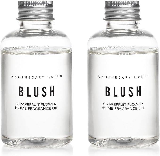 Zodax Blush Porcelain Oil Diffuser Refills, 1.69 Oz/2 Count - Grapefruit