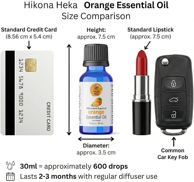 Citrus Essential Oils Set – Orange, Bergamot & Lemon, Cold Pressed Citrus Bergamot Oils for Diffuser, 100% Pure Undiluted, 1 fl oz Each, 3-Pack