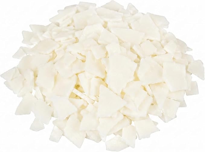 The Candlemaker's Store Natural Soy 464 Wax for Candle-Making: 10 lb Flakes, 115-120F Melt Point