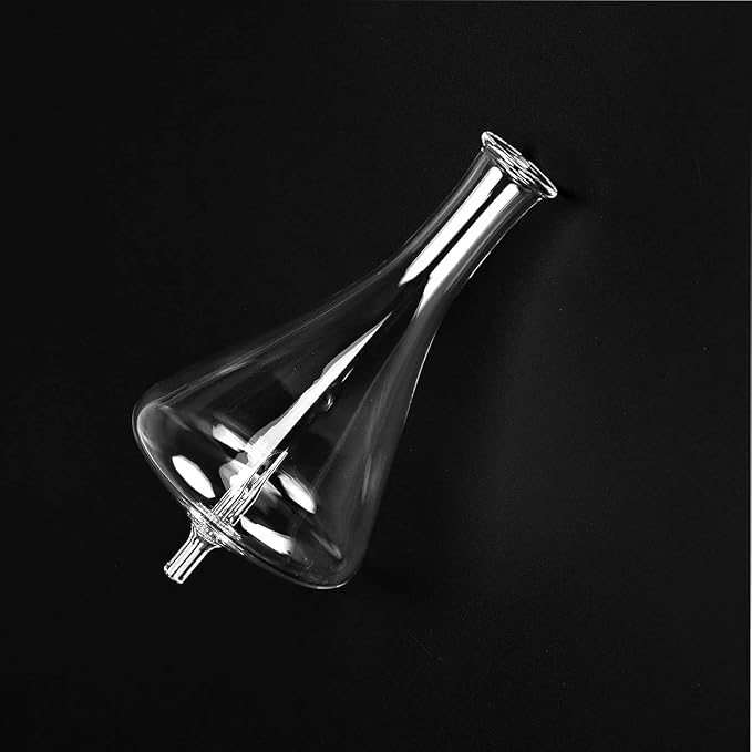 Replacement Glass Bottle for Essential Oil Nebulizer Diffuser – Aromatherapy Glass Reservoir for Diffuser